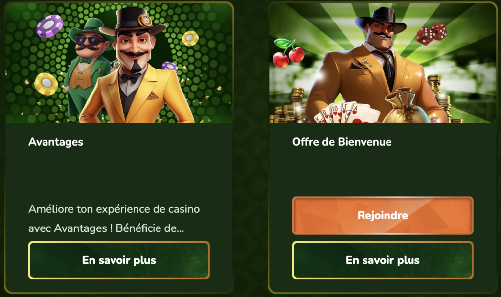 Bonus du Spin Million Casino